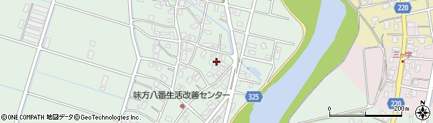 新潟県新潟市南区味方1084周辺の地図
