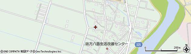 新潟県新潟市南区味方1022周辺の地図