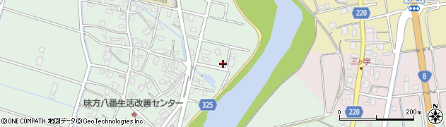 新潟県新潟市南区味方1139周辺の地図