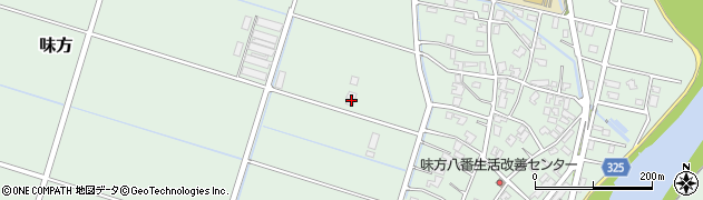新潟県新潟市南区味方1288周辺の地図