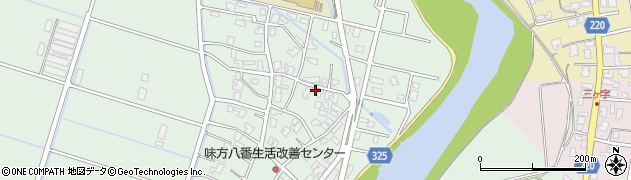新潟県新潟市南区味方1087周辺の地図