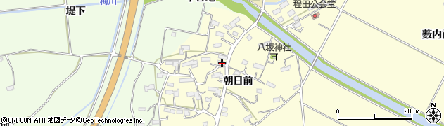 福島県相馬市程田朝日前99周辺の地図