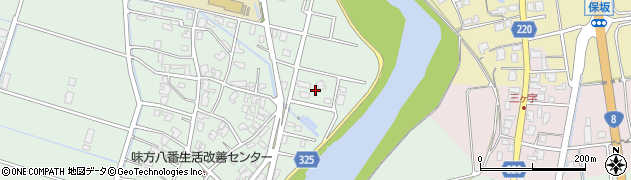 新潟県新潟市南区味方1138周辺の地図