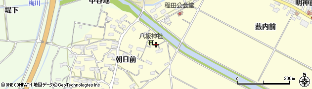 福島県相馬市程田朝日前293周辺の地図
