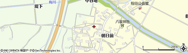 福島県相馬市程田朝日前104周辺の地図