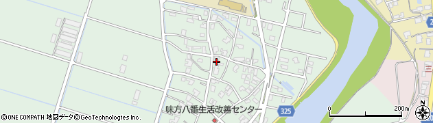 新潟県新潟市南区味方1096周辺の地図
