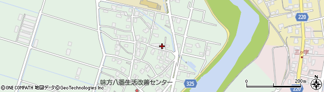 新潟県新潟市南区味方1080周辺の地図