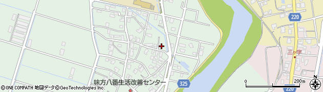 新潟県新潟市南区味方1080-13周辺の地図