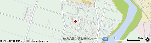 新潟県新潟市南区味方1018周辺の地図