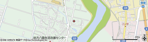 新潟県新潟市南区味方1143周辺の地図