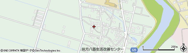 新潟県新潟市南区味方1020周辺の地図