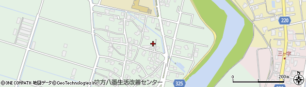 新潟県新潟市南区味方1077-13周辺の地図