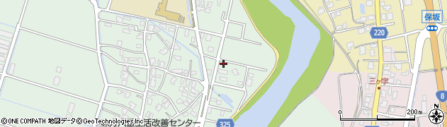 新潟県新潟市南区味方1143-9周辺の地図