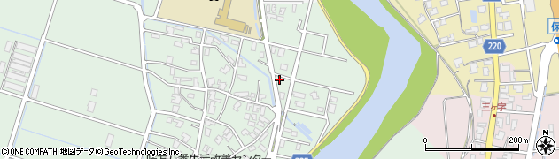 新潟県新潟市南区味方1177周辺の地図