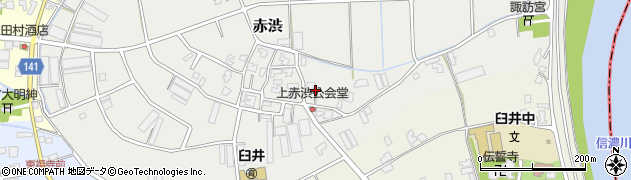 新潟県新潟市南区赤渋3165周辺の地図