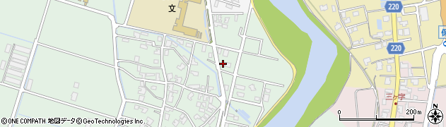 新潟県新潟市南区味方1174-4周辺の地図
