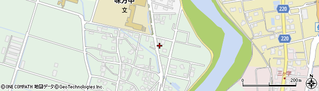 新潟県新潟市南区味方1179周辺の地図