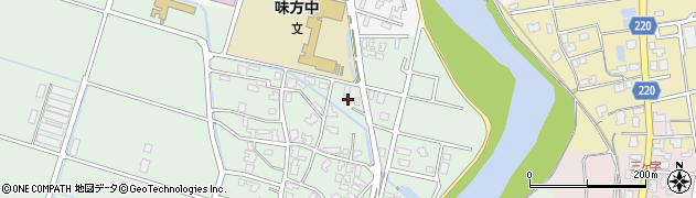 新潟県新潟市南区味方1185周辺の地図