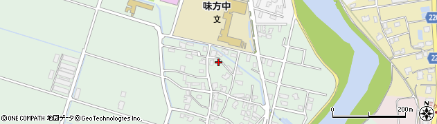 新潟県新潟市南区味方1058周辺の地図