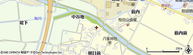 福島県相馬市程田朝日前201周辺の地図