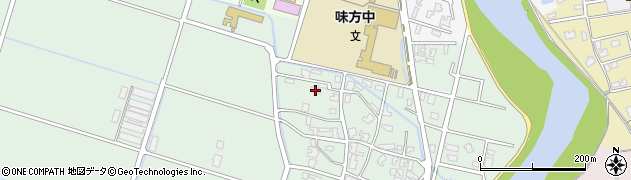 新潟県新潟市南区味方1043周辺の地図