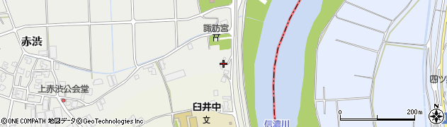 新潟県新潟市南区赤渋3120周辺の地図