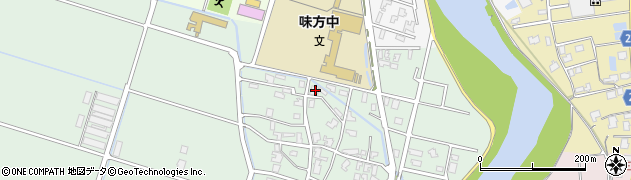 新潟県新潟市南区味方1057周辺の地図