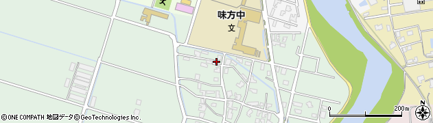 新潟県新潟市南区味方1055周辺の地図