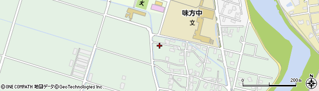 新潟県新潟市南区味方1049-1周辺の地図