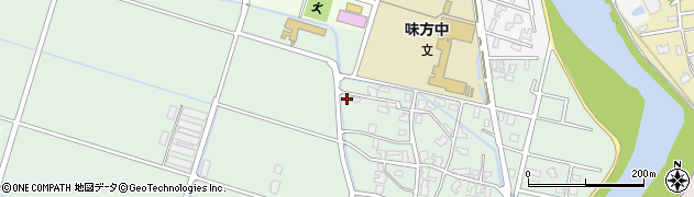 新潟県新潟市南区味方1049周辺の地図