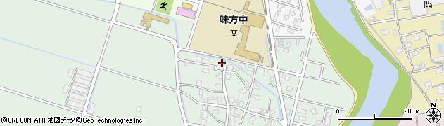新潟県新潟市南区味方1056周辺の地図