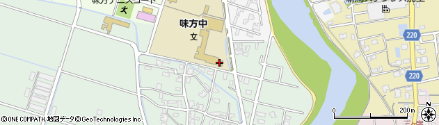 新潟県新潟市南区味方1210周辺の地図
