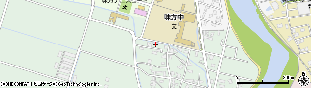 新潟県新潟市南区味方1052周辺の地図