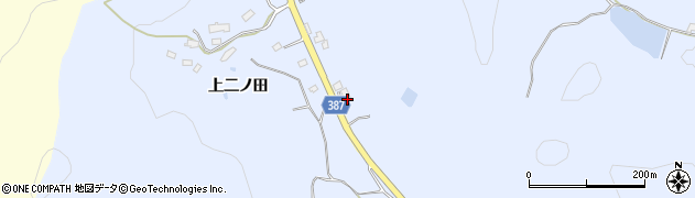 福島県伊達市保原町富沢（蟇沢）周辺の地図