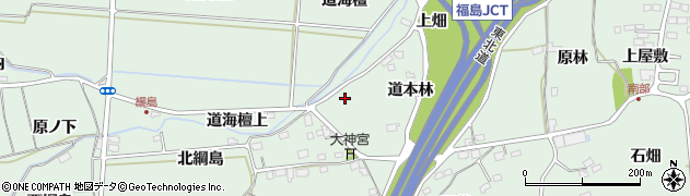 福島県福島市笹谷上畑16周辺の地図