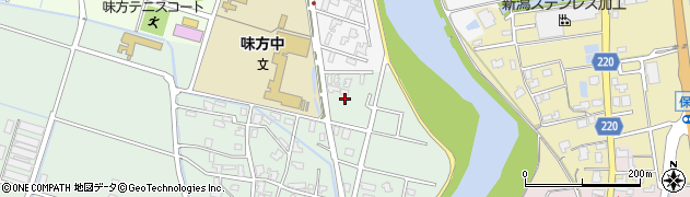 新潟県新潟市南区味方1171周辺の地図