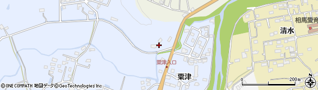 福島県相馬市粟津庭タリ前124周辺の地図