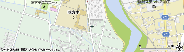 新潟県新潟市南区味方1167周辺の地図