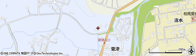 福島県相馬市粟津庭タリ前125周辺の地図
