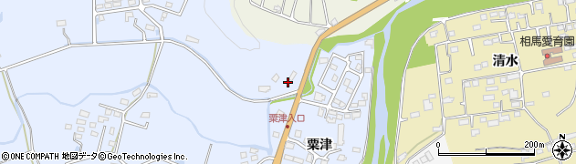 福島県相馬市粟津庭タリ前119周辺の地図