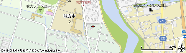 新潟県新潟市南区味方1164周辺の地図