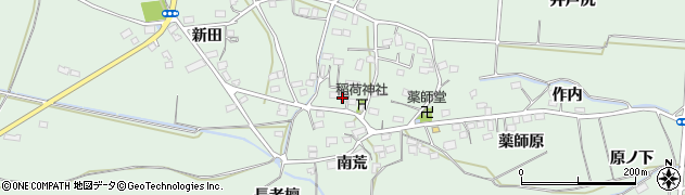福島県福島市大笹生（西荒）周辺の地図