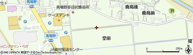 福島県相馬市馬場野周辺の地図