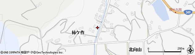福島県伊達市保原町柱田北向前5周辺の地図