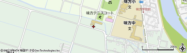 新潟県新潟市南区味方1230周辺の地図