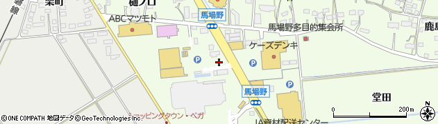 福島県相馬市馬場野（雨田）周辺の地図