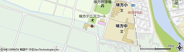 新潟県新潟市南区味方1231周辺の地図