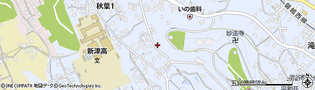 新潟県新潟市秋葉区秋葉周辺の地図