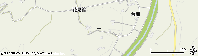 福島県伊達市霊山町中川（稲場）周辺の地図