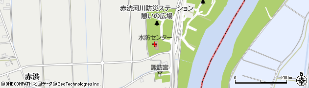 新潟県新潟市南区赤渋1506周辺の地図